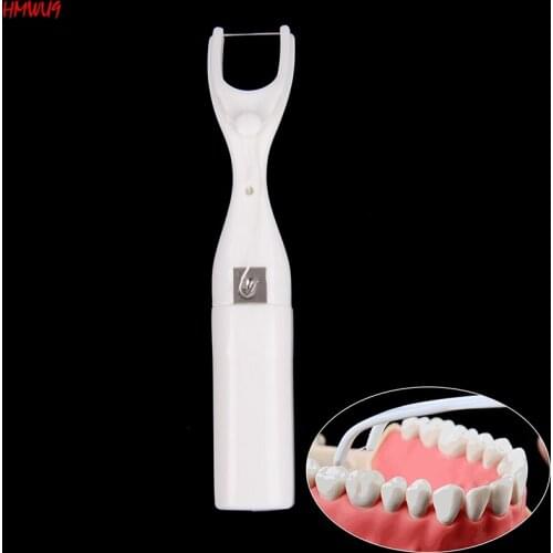 50M Ultra Thin Flat Wire Micro Wax Mint Dental Flosser Reusable Dental Floss Holder Giftbox Interdental Cleaner Oral care