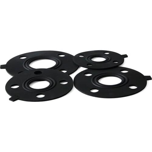 1pc 20-160mm Flange Gasket Ring Black Flat Sealing Ring Washer Flange PVC Gaskets Water Pipe Fitting Thickening