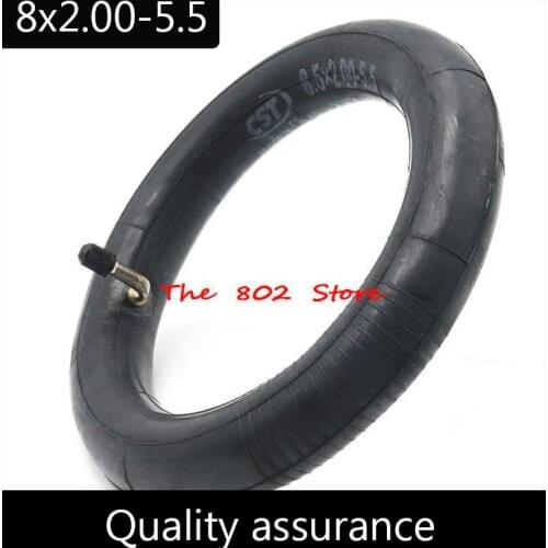 8.5x2.00-5.5 CST Inner tube with 90 ° bend Valve for Electric Scooter Xiaomi Scooter Thickened Wheel Halten Rs-01 Pro