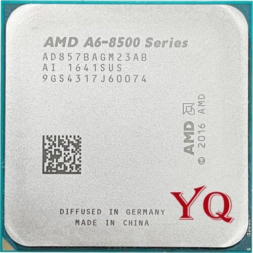 AMD A6-Series A6-8500 A6 8570 3.5 GHz 65W Dual-Core CPU Processor AD857BAGM23AB Socket AM4