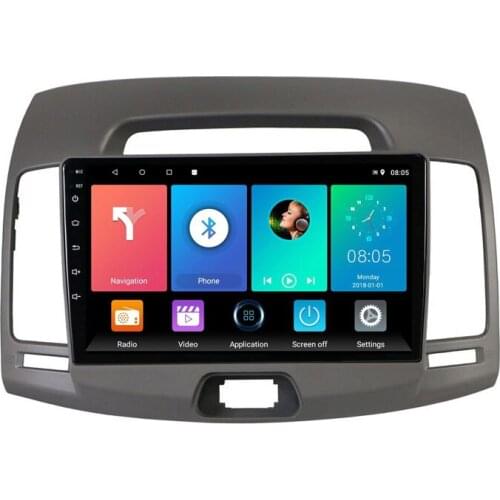 2.5D Android 8.1 for Hyundai Elantra 2007-2011 Car Radio Multimedia Video Player Navigation GPS Wifi 2 din AutoRadio Stereo