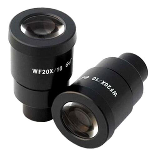 Free shipping--AmScope Pair of Super Widefield 20X Microscope Eyepieces (30mm)