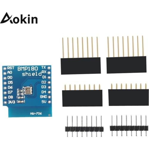 BMP180 Digital Barometric Pressure Sensor Board Module For Wemos D1 Mini ESP8266 3.3V 5V Replace BMP085 WIFI Extension Board