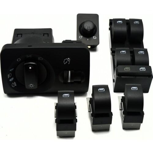 For Audi A6 C5 RS6 S6 Allroad 1998 - 2004 Side Mirror Window Headlight Switch 4B0 959 851 4B0 959 855 4B0 959 565A 4B1 941 531E