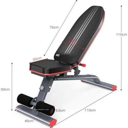 Home Gym Adjustable Weight Bench Slant Workout Bench Dumbbell Bench, Full Body Workout Strength Training Fitness Chair