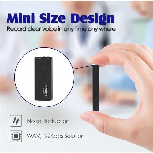 Mini digital voice recorder with MP3 player
