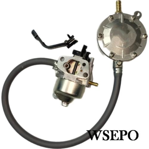 Chongqing Quality! LPG Carburetor Conversion Kit fits 168F/GX160/GX200/170F 2KW~3KW Gas Generator,dual-use Carburetor