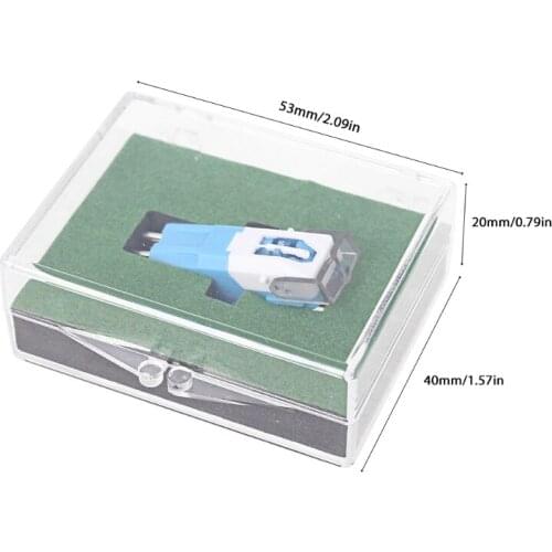 Conical Sapphire Gramophone Record Cartridge Stylus With LP Vinyl Needle Kit Universal A08 21 Dropshipping