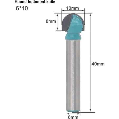 Round bottom lace knife round head knife woodworking semicircle relief knife ball head computer engraving machine ball knife lac