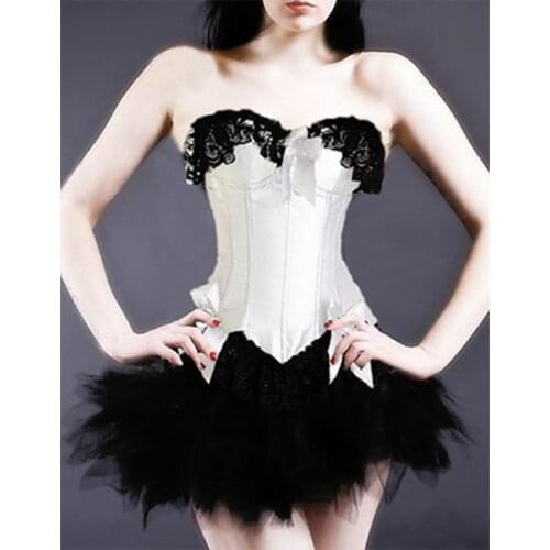 Fashion Corset Underbust Body Shaper Women Body Slimming Chest Harness Chest Compression Vest F0631 with Lace Decor