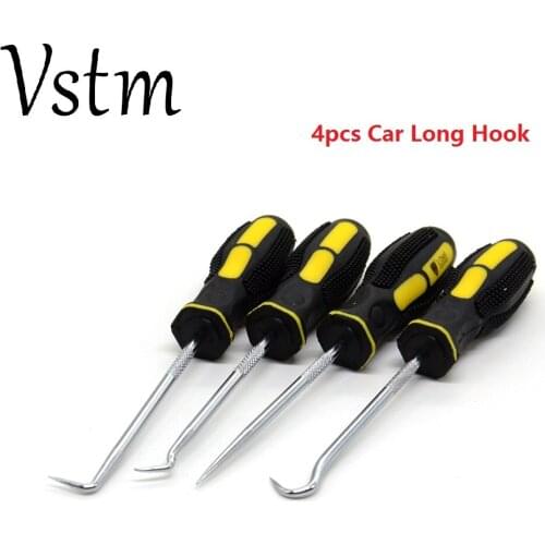 Long Hook And Pick Set Best quality 4pcs Car Automotive Extra Long Hook And Pick Set O-Ring Seal Remover Craft Tool