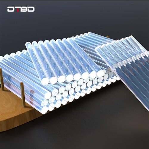 DTBD10/20PC Set Hot Melt Glue Stick 7mm/11mm Diameter 150mm Length High Viscosity Adhesive Repair Tool Kit Diy Hand Tool