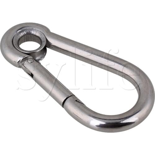 High Load-bearing 100mm Carabiner Eyelet 304 Stainless Steel Secure Lock M10