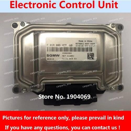 Engine Computer Board F01R00DHC7 F01RB0DHC7 23983984 ME7 ECU F01R00DX21 F01RB0DX21 23883584 For Wuling Hongguang Car