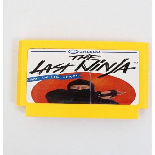 The Last Ninja Game of The Year 97TM 60 Pin Game Card For 8 Bit Subor Game Player