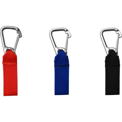 Performance Underwater Scuba Diving BCD Webbing Lanyard Strap D Ring Equipment Accessory