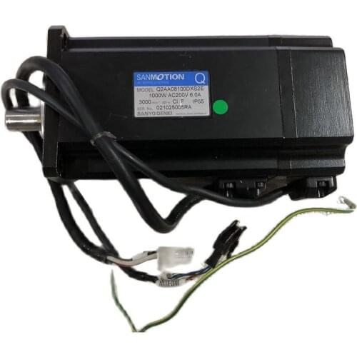 Q2AA08100DXS2E Sanyo Denki Servo Motor Used