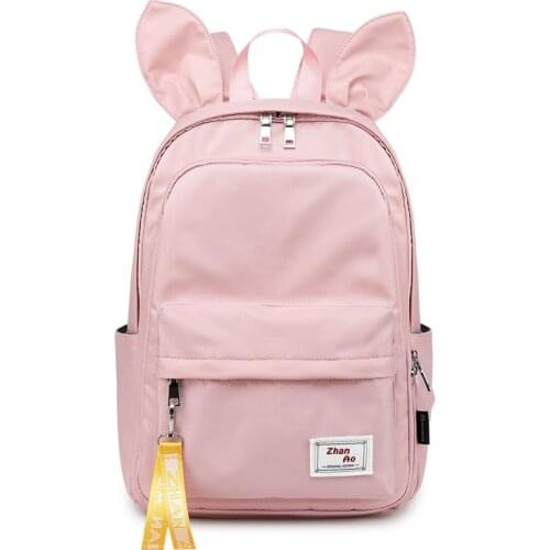 Waterproof SchoolBag Junior School Bag For Teenager Girls Kids Cute Backpack Women Fashion Laptop Backbag Mochila Escolar