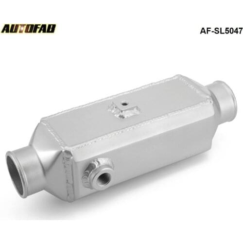 High Performance Aluminum 13.75"x4.75"X4" Bar & Plate Front Mount Water-To-Air Turbo Intercooler AF-SL5047