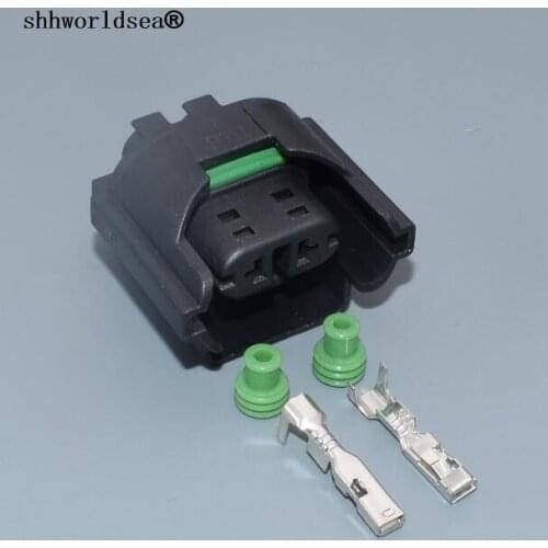 Worldgolden 2pin 3.5mm for VW Audi Passat fog plug 3D0941165A waterproof wiring harness connector 3D0 941 165A