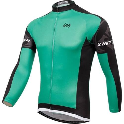 Xintown Men Long Sleeve Bike Cycling Jersey Autumn mtb Bicycle Cycling Clothing ropa Maillot ciclismo Riding Bike Jersey Jacket