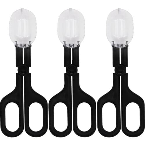 3pcs Practical Reptile Feeding Clip Clamp Durable Insect Cleaning Clamp Feeding Clip For Locusts Cockroach Crickets Reptile