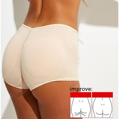 Womens Sexy panties Body Shaper Padded Buttocks Butt Lifter Corrective Shorts Slimming Seamless Underwear Shaper Lingerie Pant
