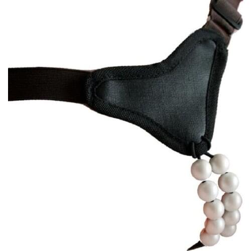 Women Fantasy Beads Underwear Orgasm Belt Bed Bandage Nylon Harness Body Bondage Fetish Adults Products Sex Toys for Woman