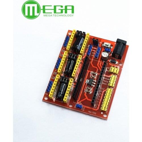 1PCS V4 Engraver 3D Printer CNC Shield Expansion Board A4988 Driver For Arduino Brand New