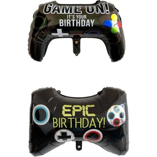 10/30/50pcs big Video Game Controller Aluminum Foil Balloon Children Party Field Decoration Internet Celebrity toy Balloon