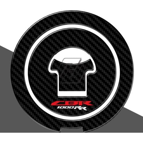 3D Carbon Motorcycle Fuel Gas Cap Protector Decals Case for Honda CBR1000RR CBR 1000RR 2004-2013