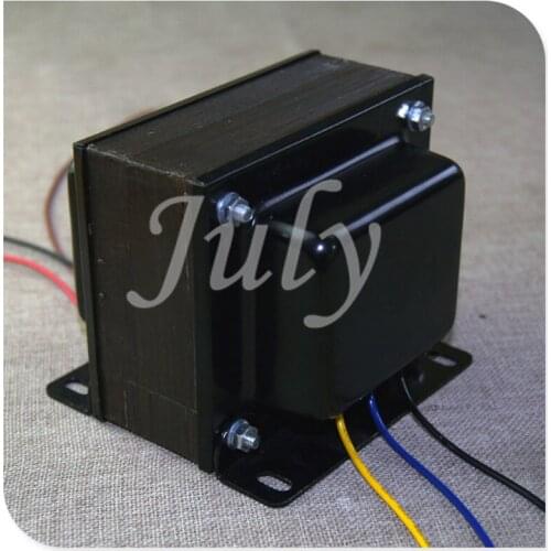 50W 3.5K-5K:0-4Ω-8Ω single-ended output transformer of amplifier, frequency response: 25HZ -28KHZ, inductance about 40H