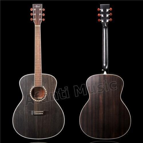 6 Strings Acoustic/ Solid Africa Mahogany top, back and sides/ AFANTI Acoustic guitar (AFA-935)