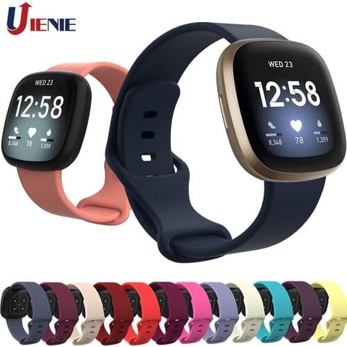 Colorful Bracelet Band Strap for Fitbit Versa 3 Smart Watch Watchband for Fitbit Sense Wristband Sport Soft Silicone Straps