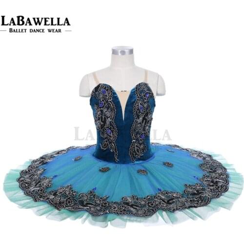 Women Professional Tutu Girls Esmeralda Pancake Platter Ballerina Stage Costume JY005A