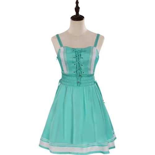 Final Fantasy VII FF7 Remake Tifa Lockhart Cosplay Costume Dress Halloween Carnival Suit