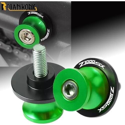 Motorcycle Accessories 8mm 10mm CNC Aluminum Swingarm Spools Stand Screw Slider For KAWASAKI Z1000SX 2011-2016 2015 2014 2013 12