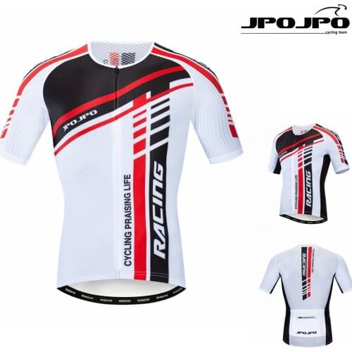 Men Cycling Jersey Bike Bicycle Short Sleeve Mountain MTB Jersey Clothing Shirts Quick Dry Summer Racing Maillot Ciclismo