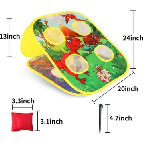 Childrens Outdoor Play Two-in-One Bean Bag Set Throwing Sandbags Game Childrens Family Party Supplies Birthday Gifts