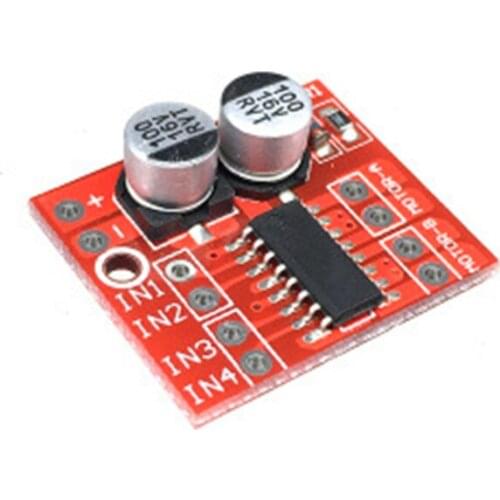 L298N L9110 L298 1.5A 2.5A 2 Way DC Motor Driver Drive Board Module PWM Speed Dual H-Bridge Stepper Low on-resistance MOS Switch