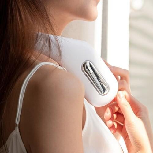 Hanging Neck Fan Lazy Portable Mini Sports Fan No Leaf Usb Mini Mute Electric Fan Three-Speed Double Fan