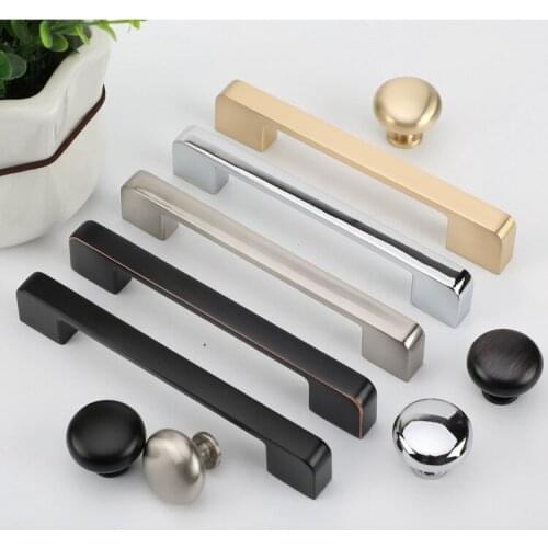 Handle Cabinet handle closet door knob Modern minimalist cabinet handle drawer wardrobe door handle furniture hardware handle