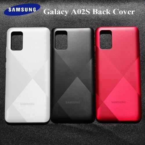 Samsung Galaxy A02S Back Battery Cover Door Rear Housing Replacement Case For Galaxy A02S A02s a20s A025F A002F A025M With Logo