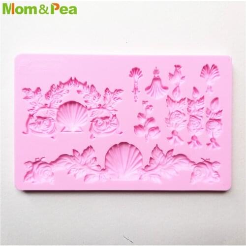 MPA2290 Shell Blossom Shaped Silicone Mold Gum Paste Chocolate Ornamental Fondant Mould Cake Decoration Tools