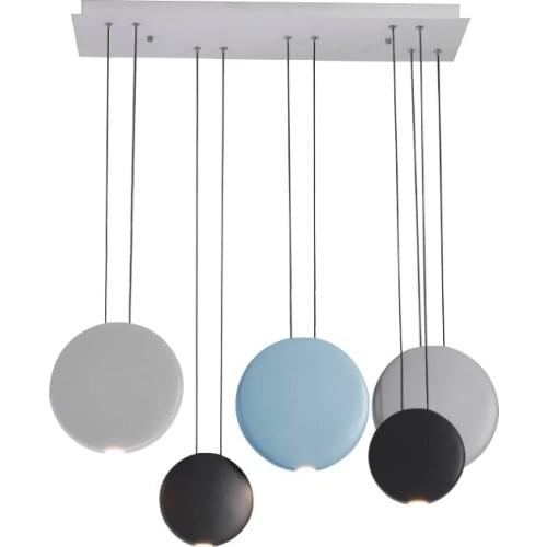 Scandinavian postmodern living room dining room lighting bar bedroom bedside lamp creative personality small pendant lamp