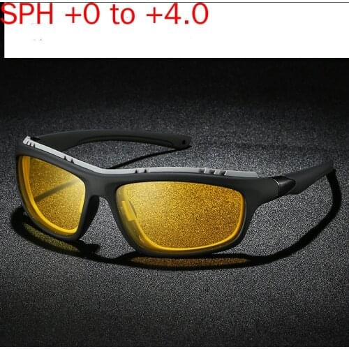Sports Square Mens Multifocal Reading Glasses Women Men Diopter Eyeglasses Bifocal Night Vision Sunglasses For Near And Far NX
