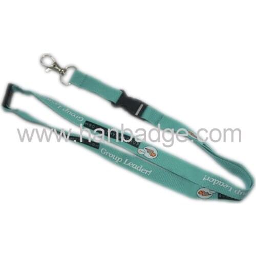 FREE Custom Logo Customized Polyester Lanyard + 900x15mm + Metal Hook + Plastic Buckle + Safety Lock