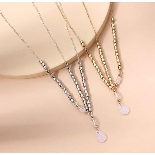 Classic Shell Head Chain Alloy Women Water Drop Pendant Headwear Hair Band Girl Temperament Fashion Fine Hair Accessories Chain