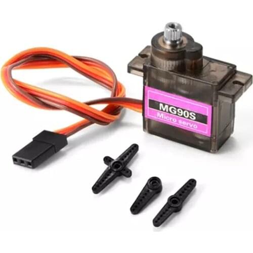1/5/10/20 pcs/lot MG90S Metal gear Digital 9g Servo SG90 For Rc Helicopter Plane Boat Car MG90 9G Trex 450 RC Robot Helicopter