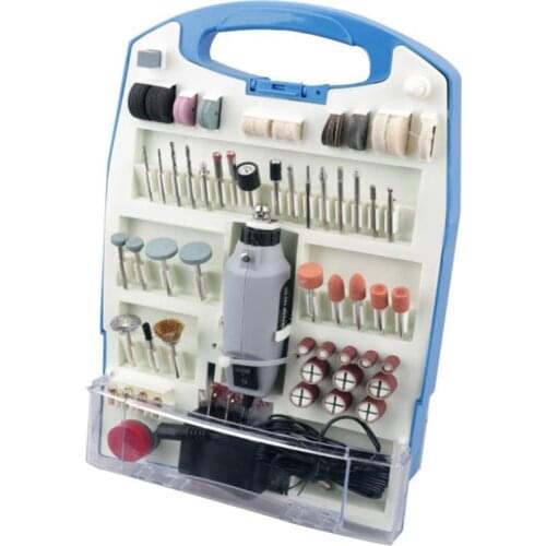 12V DC 110Pcs Multi-function Mini Speed Electric Grinder Drill Set, For Sanding Carving, NailTools